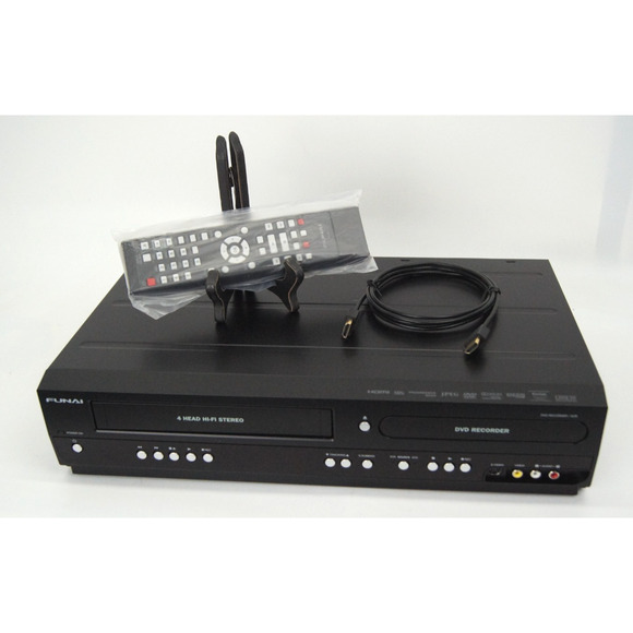 Funai ZV427FX4 DVD Recorder VCR Combo Player VHS Transfer W Remote HDMI - Picture 1 of 8